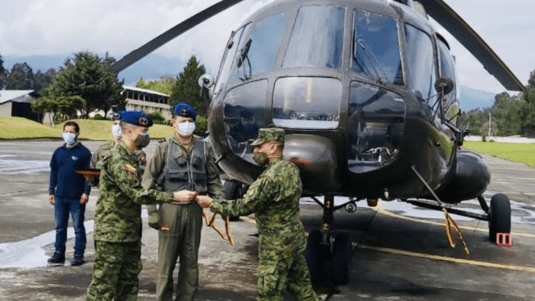 $!Entre las especulaciones sobre los equipos que formarían parte de esta entrega están un conjunto de helicópteros Mi-17 del Ejército ecuatoriano.
