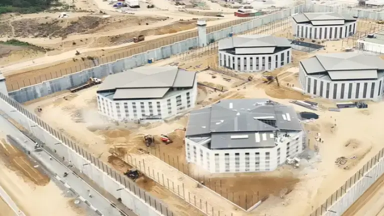 $!Así fue la construcción de la cárcel del Encuentro.