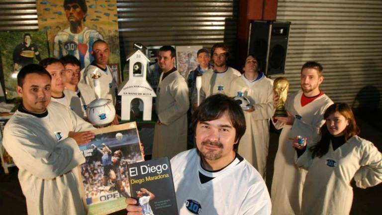 La Iglesia Maradoniana: El 'Dios del futbol' tenía su propia religión