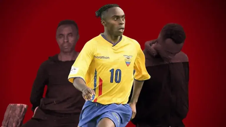 $!Christian Lara fue una gloria del fútbol ecuatoriano, pero ahora está en prisión preventiva por un robo.