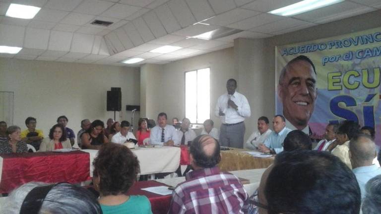 Acuerdo por el Cambio analiza estrategia provincial en Guayaquil