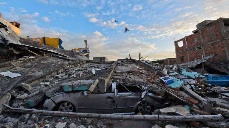 $!El epicentro del terremoto de magnitud 7.8 que azotó a Ecuador el 2016 se situó entre las parroquias Pedernales y Cojimíes del cantón Pedernales, en la provincia de Manabí.