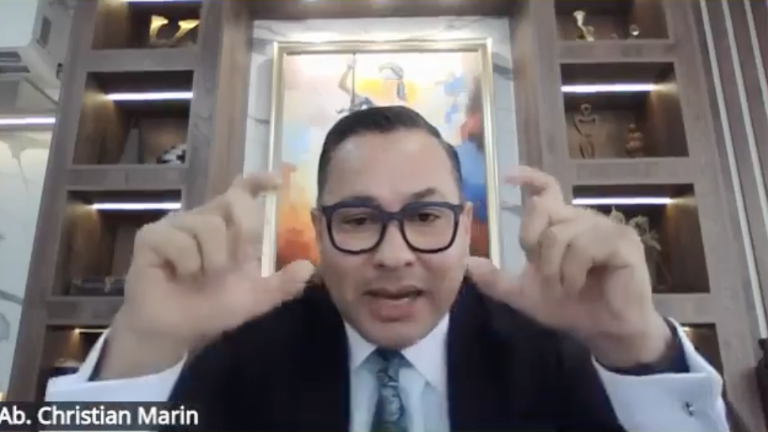 $!Christian Marín, exfuncionario que acusa a Harold Burbano.