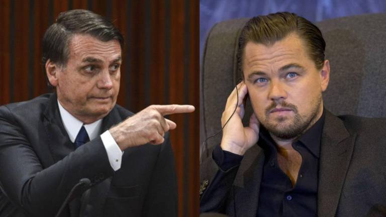 Bolsonaro le pide a DiCaprio que no diga bobadas sobre preservación en Brasil