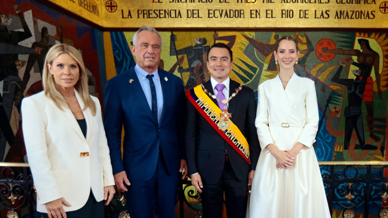 Robert F. Kennedy mencionó que para el gobierno de Donald Trump, el nuevo periodo presidencial de Noboa será clave para mantener las relaciones bilaterales.