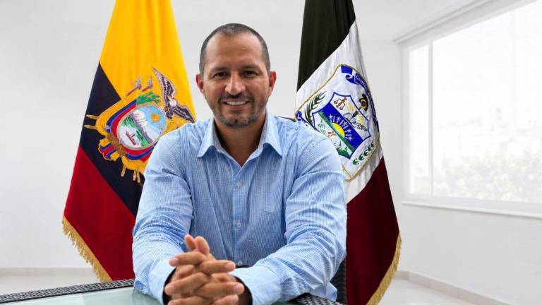 Juan Carlos Rivera participa como candidato de ADN para la reelección en la Alcaldía de Naranjal.