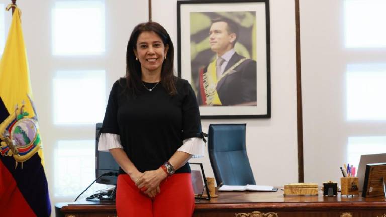 Daniel Noboa designa a Cynthia Gellibert como vicepresidenta luego de que quedara en firme la sanción de Verónica Abad