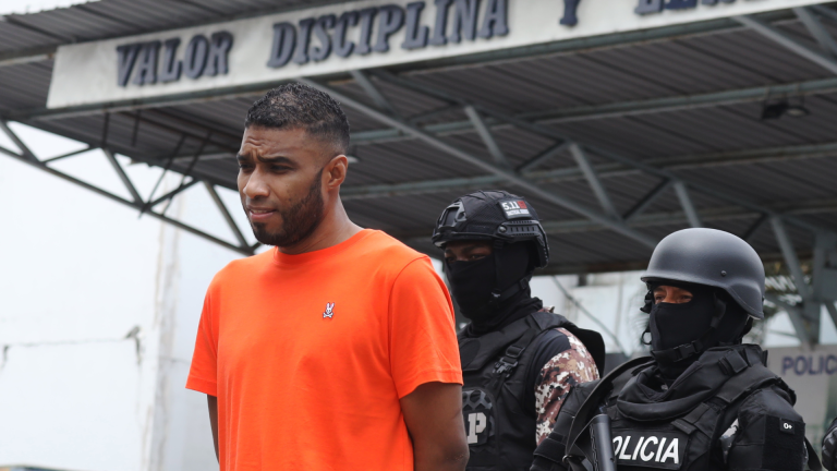En la gráfica el detenido alias Negro Tulio quien fue repatriado en el mes de mayo de 2024 desde Panamá durante un operativo realizado el 14 de agosto de 2024.