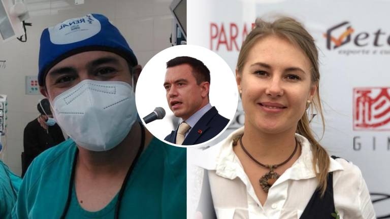Daniel Noboa otorgó la nacionalidad a una atleta rusa y a un médico venezolano.