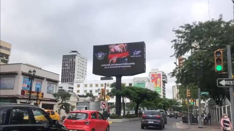 Nombres de jueces y fiscales a cargo de delitos flagrantes también estarán en vallas de Guayaquil, dice alcaldesa Viteri