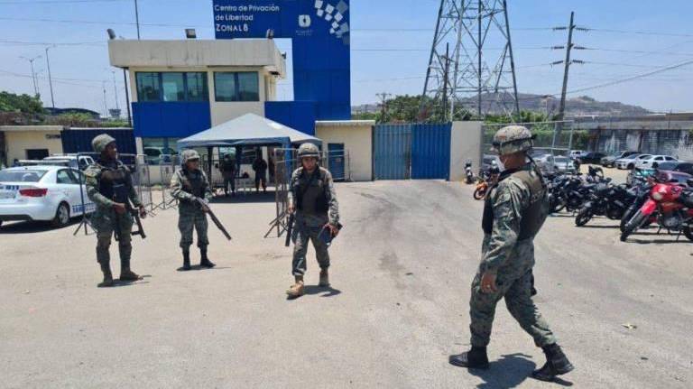 Reportan disturbios en la Penitenciaría del Litoral de Guayaquil