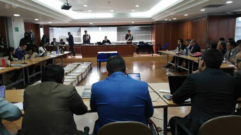 En la audiencia del Caso Metástasis, la fiscal Lidia S. dio su testimonio anticipado como testigo protegido.