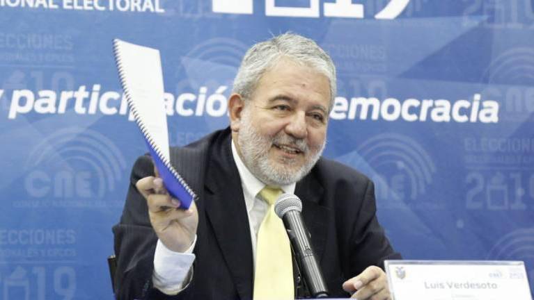 Luis Verdesoto renuncia como Secretario Anticorrupción