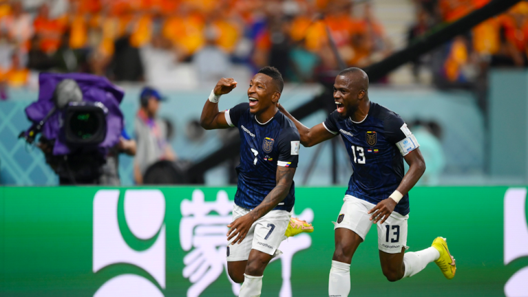 Ecuador logró un empate histórico frente a Países Bajos