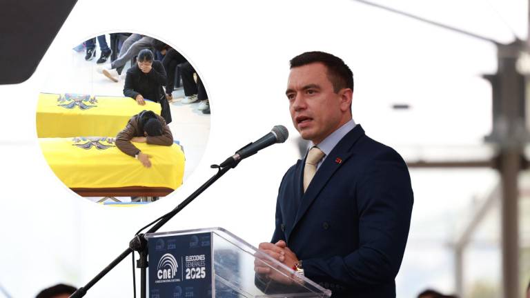 Posesión Presidencial Ecuador 2025: Noboa condecora a militares caídos en Alto Punino
