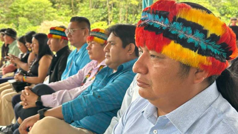 Indígenas amazónicos se suman al paro y anuncian su rechazo al referéndum y consulta popular