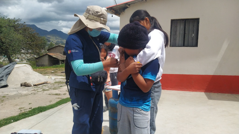 Más de 3.3 millones de niños y niñas han sido vacunados contra la rubeola, poliomielitis y sarampión en Ecuador, informó el Ministerio de Salud