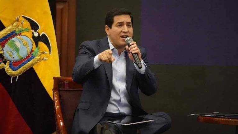 Andrés Arauz, secretario ejecutivo del movimiento Revolución Ciudadana.