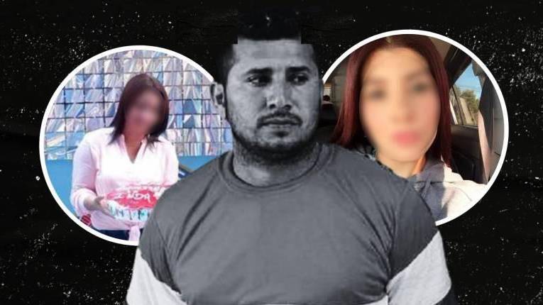 Combo de fotografías que muestran al líder de Los Choneros, alias 'Fito', a su esposa (I) y a otra pareja sentimental (D).