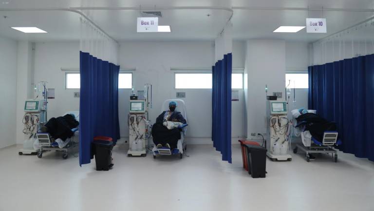 $!Área de Diálisis del Hospital General Enrique Ortega Moreira