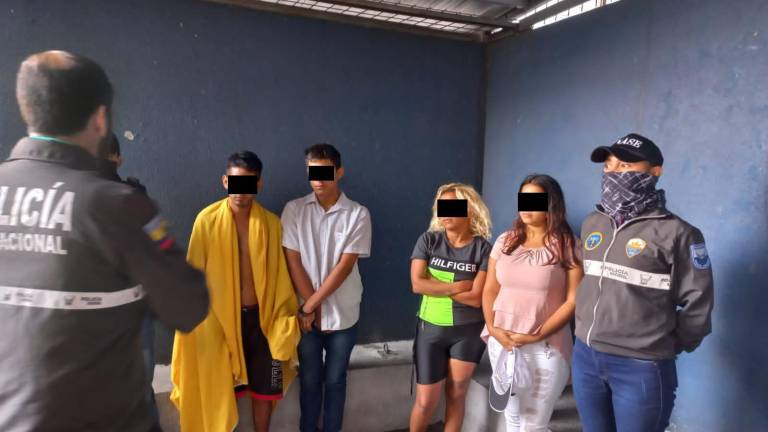 Guayas: capturan a banda de secuestradores en el lugar donde tenían en cautiverio a un comerciante