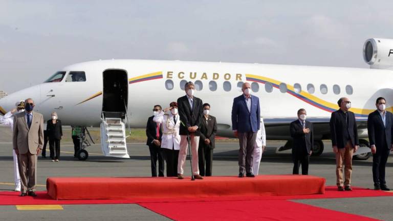 Avión presidencial de Ecuador fue puesto en venta