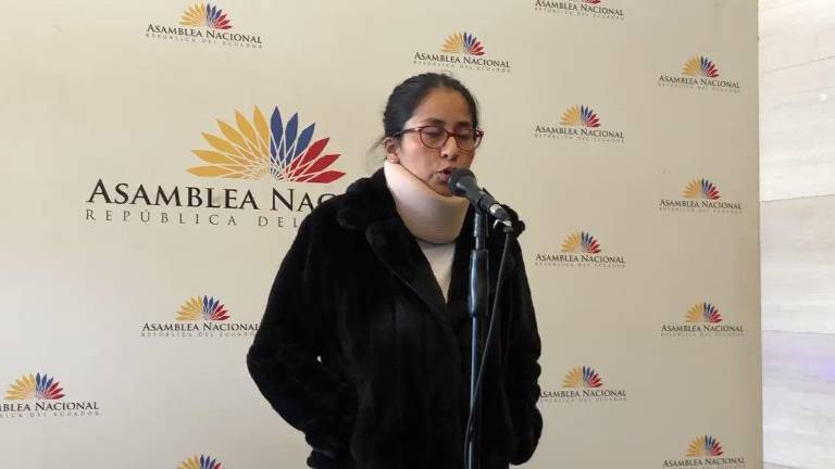 Asambleísta de Pachakutik, Gisella Molina, afirma que (Leonidas) Iza piensa que él es un rey