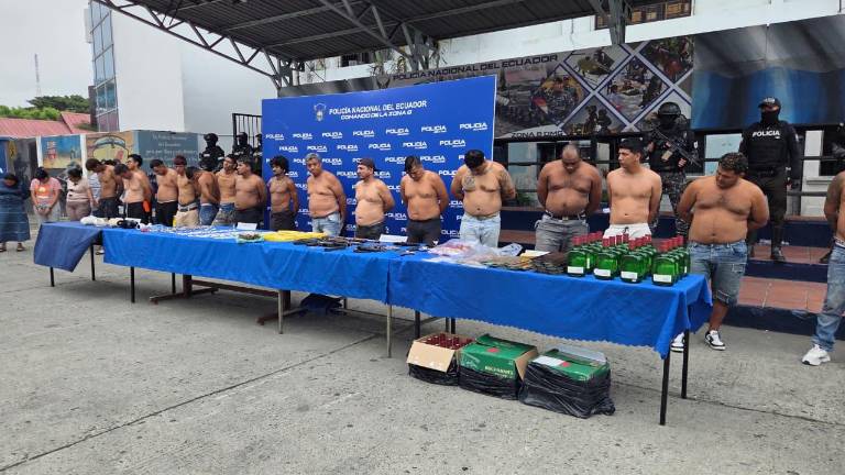 Operativo 'Apolo 35' en Guayaquil y Durán deja 22 aprehendidos y decomisa armas y vehículos
