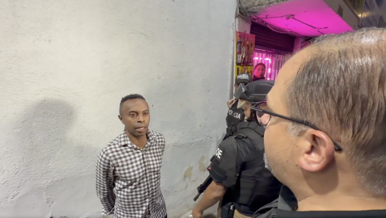 $!Christian 'Diablito' Lara detenido en Quito.