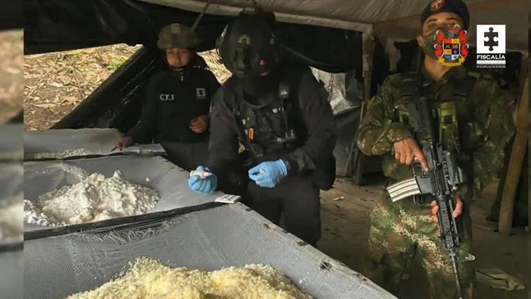 Incautan cerca de tres toneladas de cocaína que pertenecían al ELN
