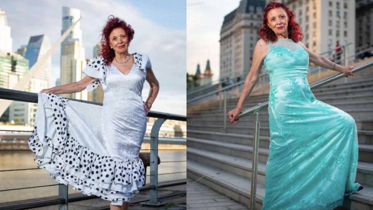 Ella es Iris Amelia Alioto, la mujer de 72 años que aspira representar a Argentina en el Miss Universo