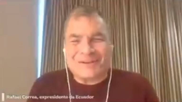 Expresidente Correa se pronuncia para descalificar las acusaciones de Yaku Pérez