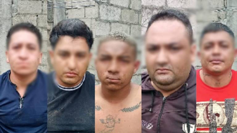 Capturan a miembros de Los Choneros por presunta tenencia ilegal de armas en Quevedo