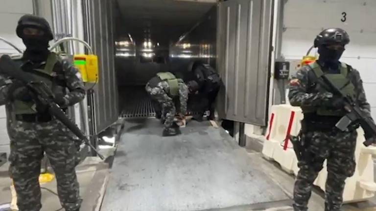 Policía descubre 246 kilos de cocaína en un contenedor con destino a Bélgica
