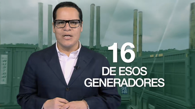 16 de los 48 generadores de ATM que estaban apagados empiezan a operar y aportan 30 MW, anuncia José Julio Neira