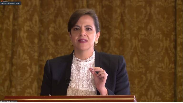 María Paula Romo es destituida como Ministra de Gobierno