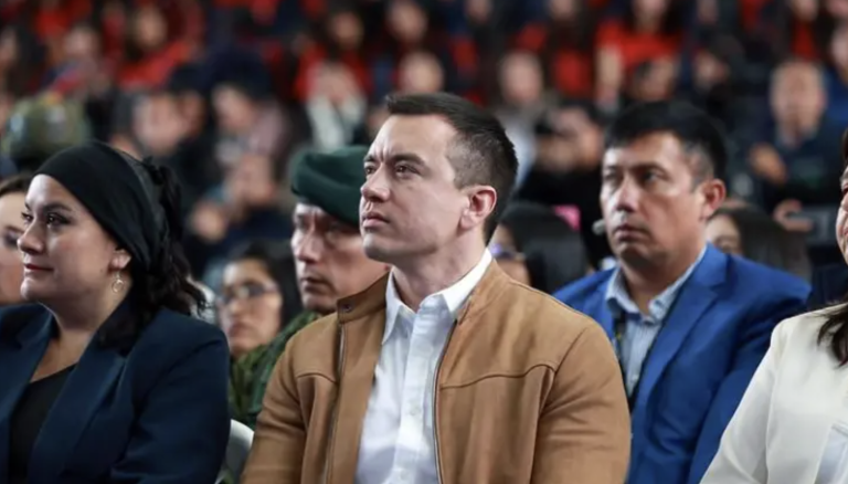 $!Daniel Noboa plantea proyecto para la eficiencia de los GAD.