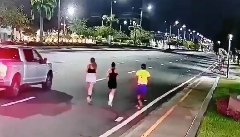 $!Vía a Samborondón, momentos antes de la tragedia del 4 de septiembre de 2026.