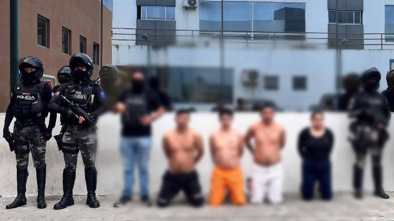 La Policía desarticula una red que extorsionaba a comerciantes desde una cárcel de Guayaquil