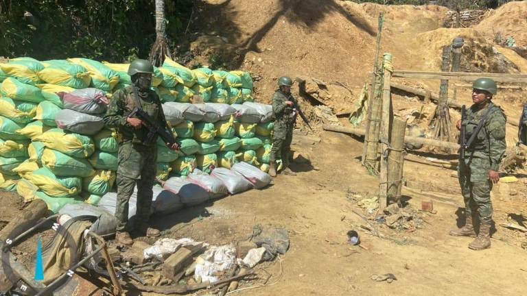 Fuerzas Armadas realizó operativos en contra de la minería ilegal en Imbabura, Orellana y Napo