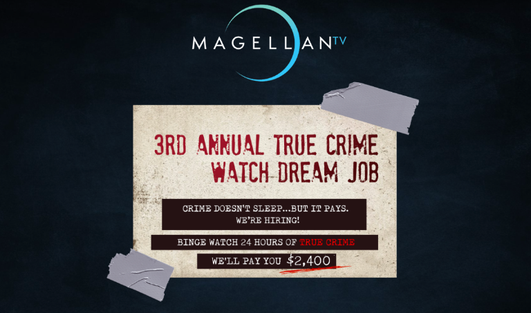 $!¡Alerta de trabajo de ensueño! Reciba 100 dólares por hora tan solo por mirar documentales de crímenes reales