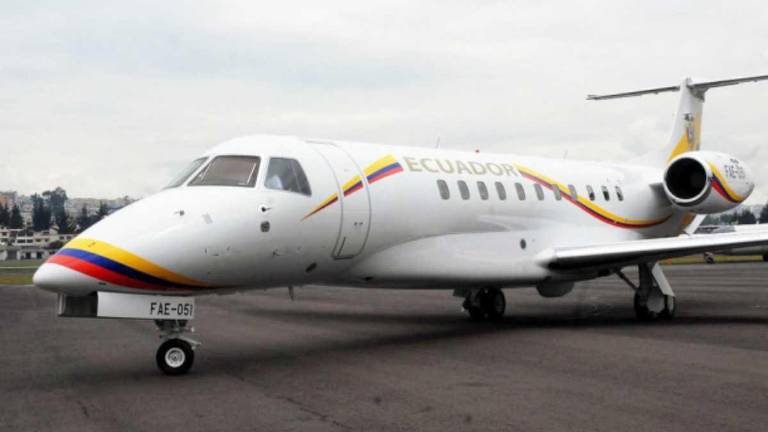 El Legacy EMB 135-BJ, también conocido como Legacy 600, fue comprado para uso presidencial. El avión fue fabricado en 2008.