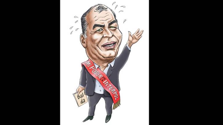 Rafael Correa, el prófugo del ático