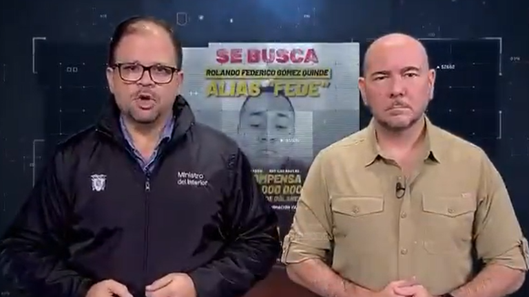 $1 millón por alias 'Fede': Policías y militares recibirán recompensa si logran abatir al cabecilla prófugo