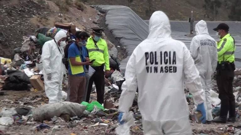 Encuentran en Riobamba restos de otro recién nacido en basurero