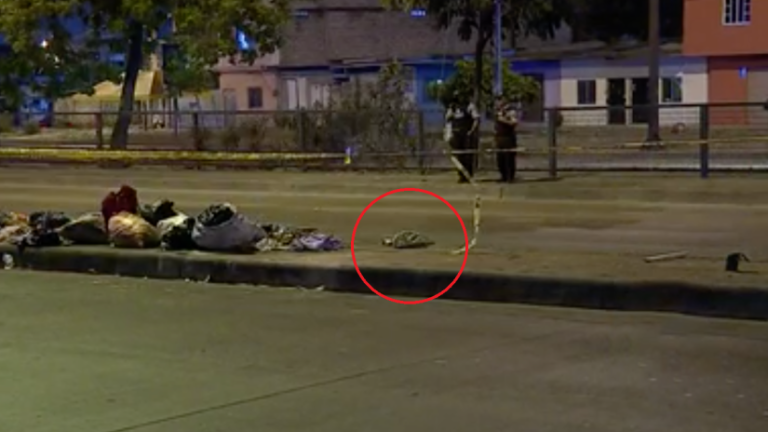 El cuerpo sin vida de un neonato fue encontrado en medio de la basura en la avenida Narcisa de Jesús, norte de Guayaquil.