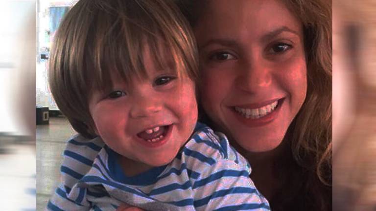 Sasha, el hijo de Shakira, es todo un deportista con apenas 2 años