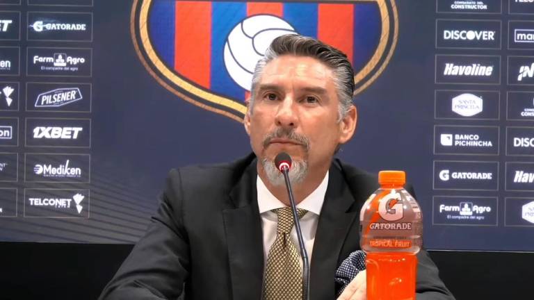 Miguel Montalvo, presidente de Barcelona SC.