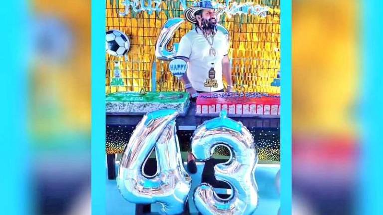 Globos, torta y nuevo 'look': así fue el cumpleaños de alias 'Fito' en la cárcel de Guayaquil