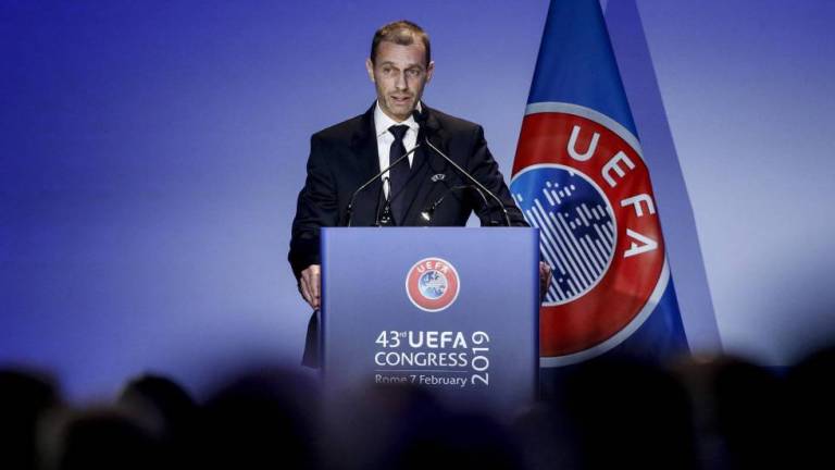 Presidente de la UEFA asegura que están listos para jugar en estadios sin público